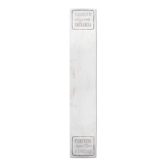 90" Pumpkins Hayrides Table Runner